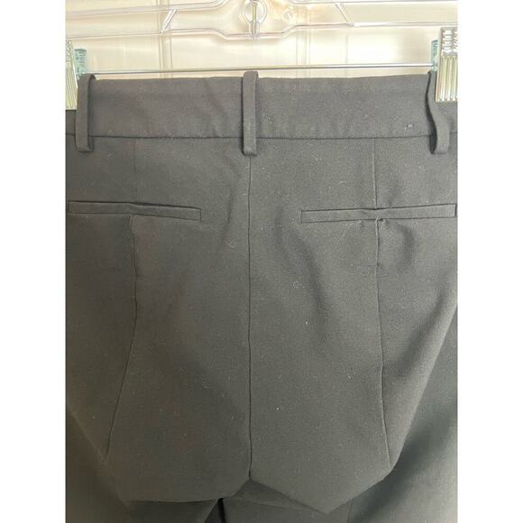J. Crew Ruby Crop Pant Black Stretch Twill Women's 2 Back Seam Career Work - Picture 8 of 14